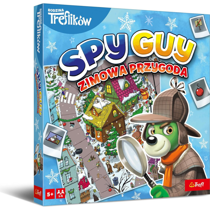 Trefl 02516 Spiel Spy Guy: Winterabenteuer