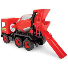 Wader 32114 Middle Truck - Betoniarka czerwona