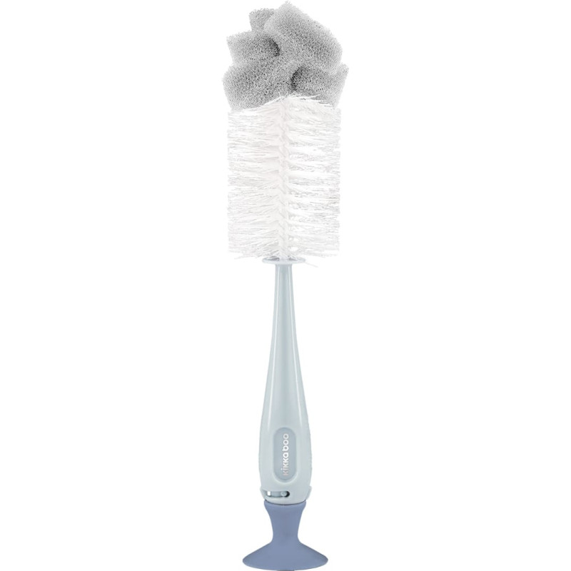 Bottle brush with nipple cleaner 2in1 Blue