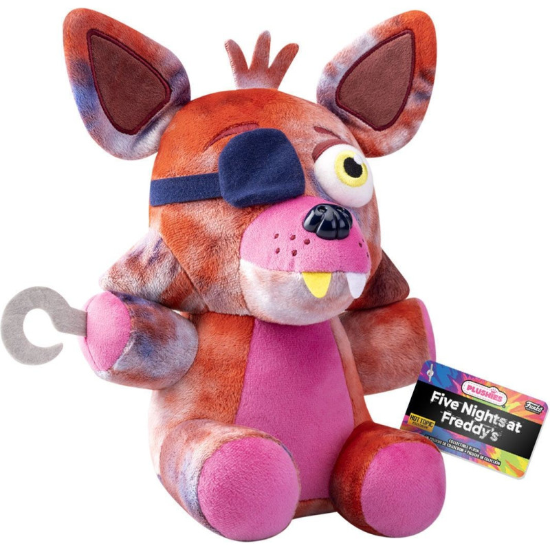 Funko Plüschfigur – FNAF Foxy im Tie-Dye-Stil, 25 cm (66871)