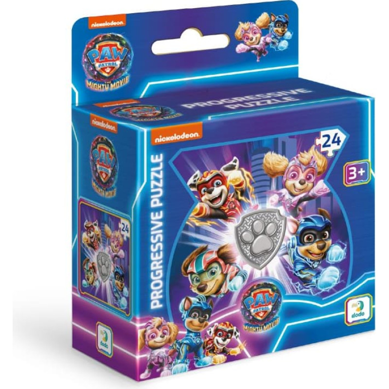 Dodo Educational puzzle Paw Patrol Mighty heros 24 pcs