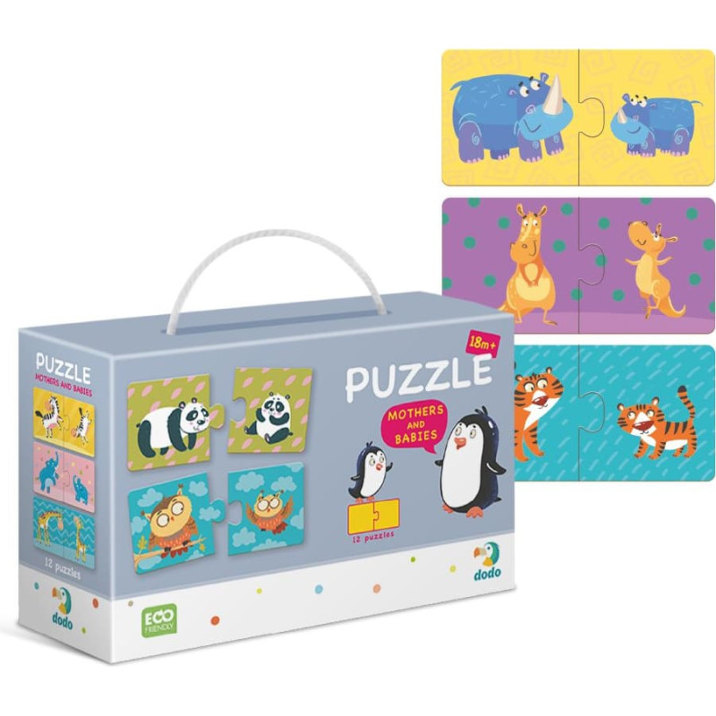 Dodo Baby toys Duo Puzzle Mothers and babies
