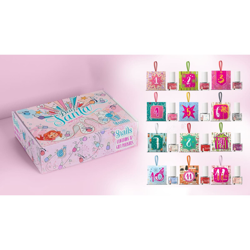 Snails Adventskalender mit 12 Geschenken