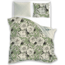 BEDDING SET FLOVERY 002 140X200+70X90 COTTON.