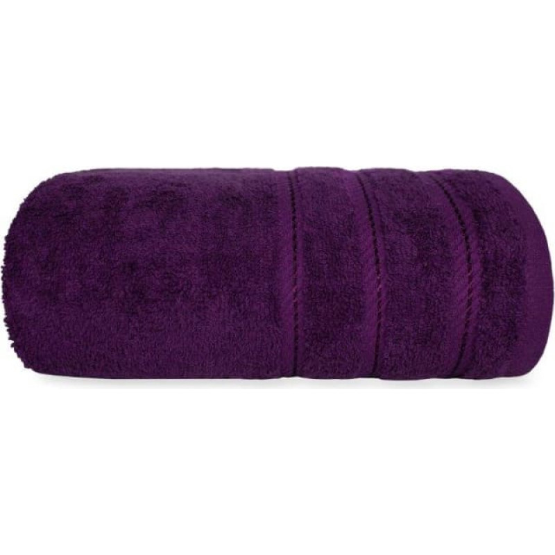 TOWEL EVA 50X90 TERRY COTTON. DARK VIOLET 450gsm