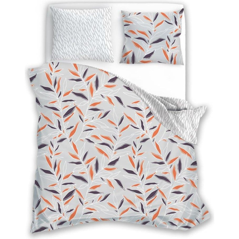 BEDDING SET 140X200+70X90 HARMONY 015 MICROFIBER