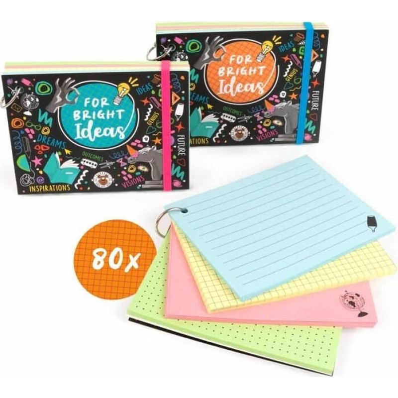 Trendhaus For School - Index card book - Bright ideas (1 pc., 2 designs)