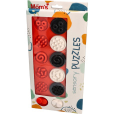 Mom's Care HENCZ 841 Puzzle sensoryczne k&oacute;łeczka XL kontrastowe