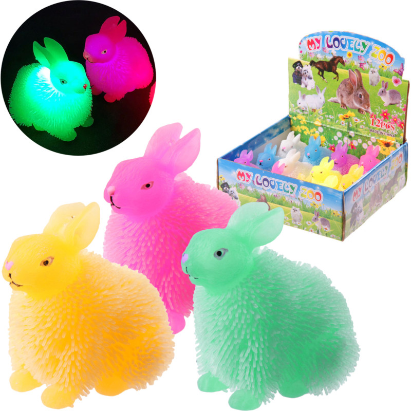 Weiches, leuchtendes Häschen – 6 Farben