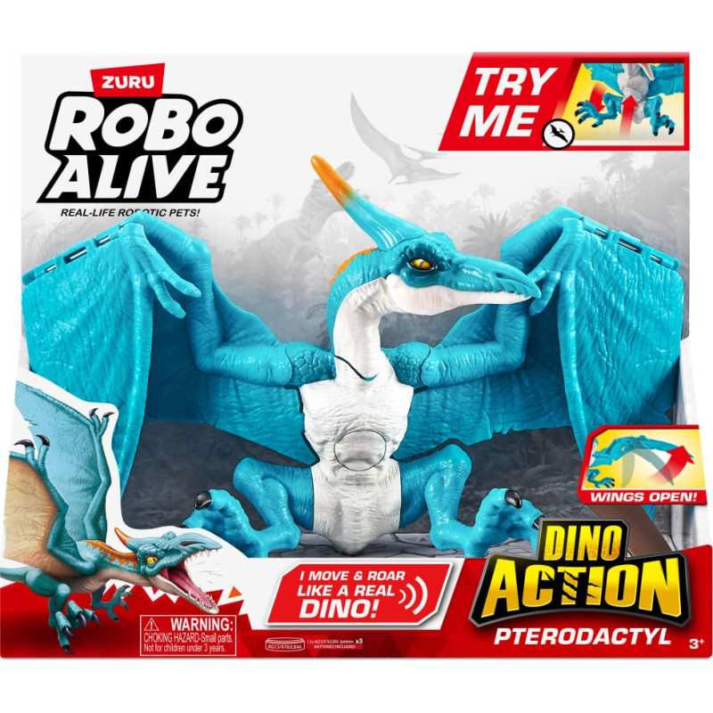 Interaktives Spielzeug Roboalive „Dino Action: Pterodactyl“