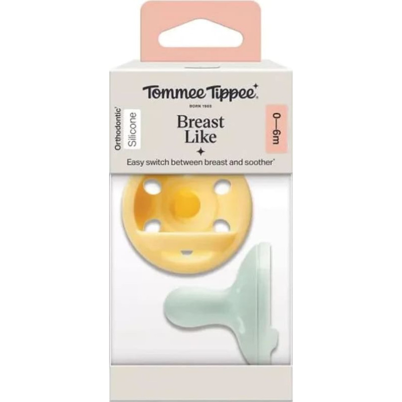 Tommee Tippee Schnuller, 0–6 Monate, 2 Stück, 433627