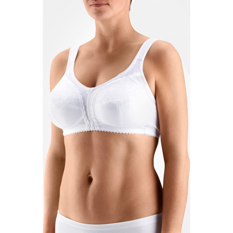 Tonus Elast 0407-02 Sofija Elastic medical-rehabilitation bra White N5 (D95)