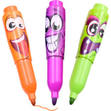 Dumel SCENTOS ST 10498 duftende Marker – lustige Gesichter, 3 Stück