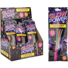 Handgehaltene, im Dunkeln leuchtende Stäbe