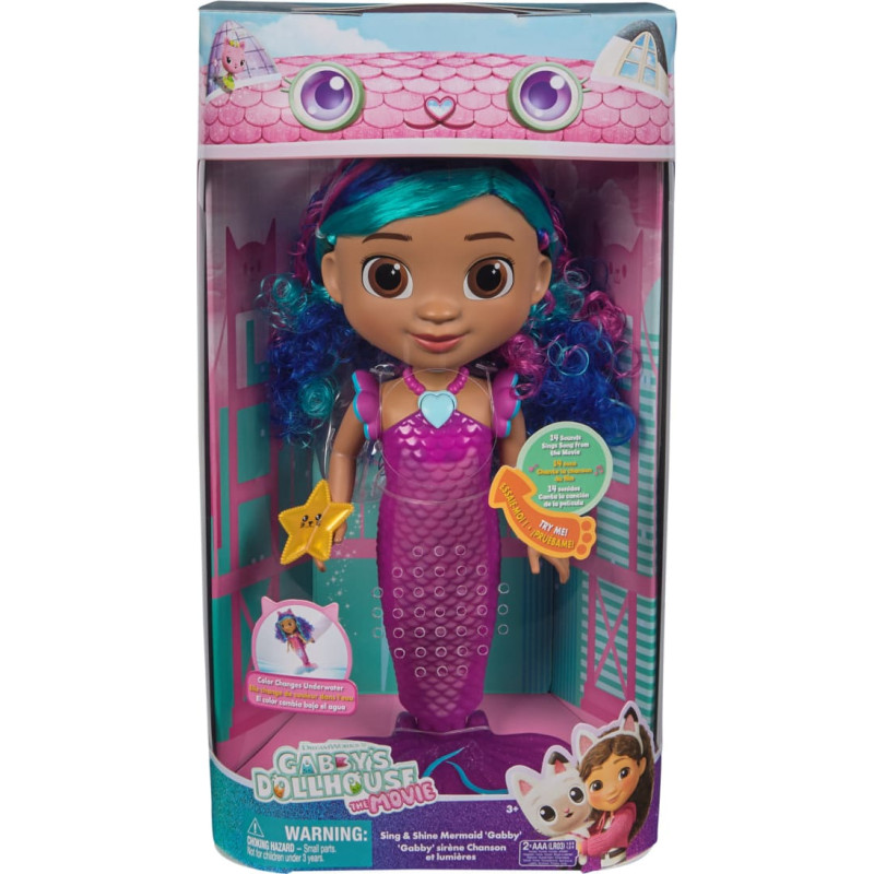 Gabby’s Dollhouse interaktives Spielzeug „Meerjungfrau-Puppe“