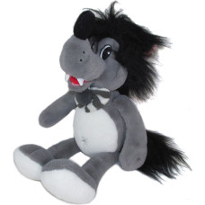 Sitzender Wolf