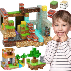 Woopie Klocki Magnetyczne Konstrukcyjne Sześciany 3D Zestaw Edukacyjny 63 el.