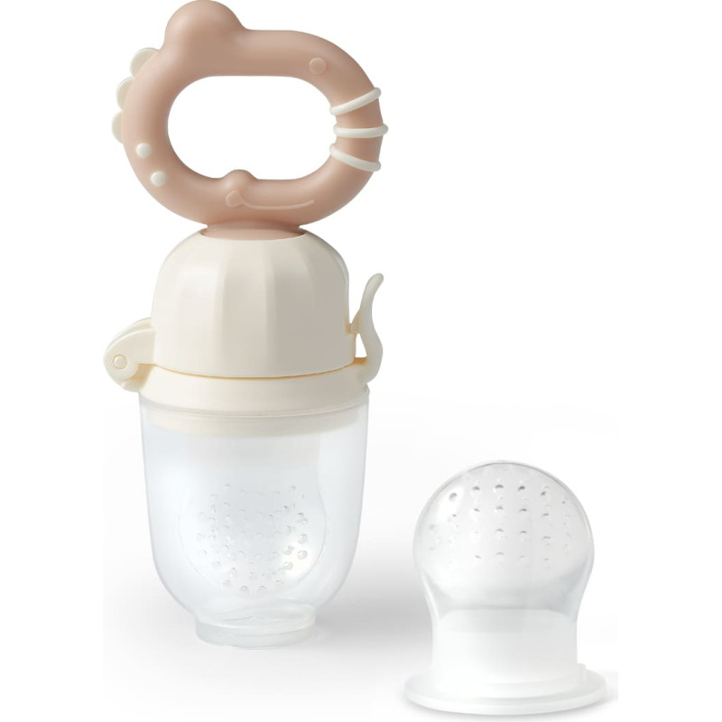 Babyono twist-out baby food feeder DINO brown 1551/03