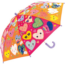 Floss & Rock Large Colour Changing Umbrella - Hearts
