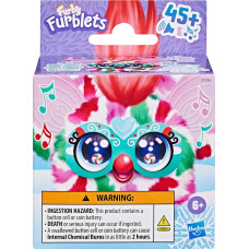 Furby Interaktīva plī&scaron;a rotaļlieta Furblet Pep Mint, 5 cm