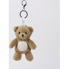 Warmies - Bag charm - Brown Curly Bear
