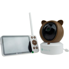Mary's MW61499 – 2-in-1 elektronisches Babyphone, Kamera „Brauner Bär”, WLAN, TUYA