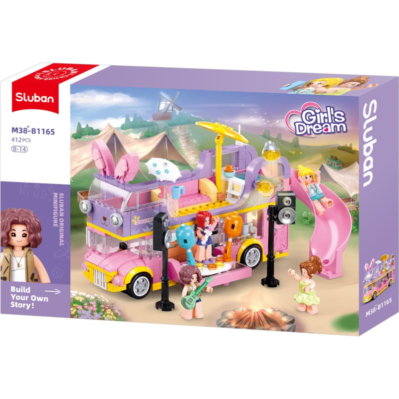 Klotsikomplekt Discobuss 412 osa