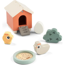 Done By Deer Tiny farm play set Clucky