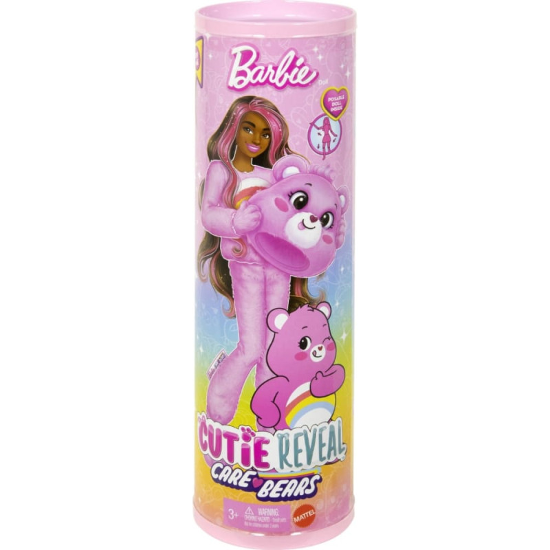 MIX Mattel JCN95 Barbie Cutie Reveal Troskliwe Misie Lalka Misia Wesołe Serce
