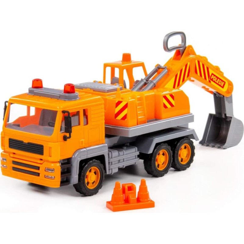 Polesie Excavator with inertia in net 39.5 cm 87911