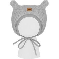 Wool cap Violet Nevada S 0-6m grey