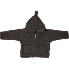 Wool coat Meri Nevada 122/128 anthracite