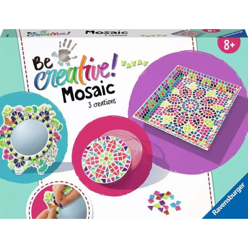 Ravensburger Craft Kit &ndash; BeCreative Mosaic: Romantic