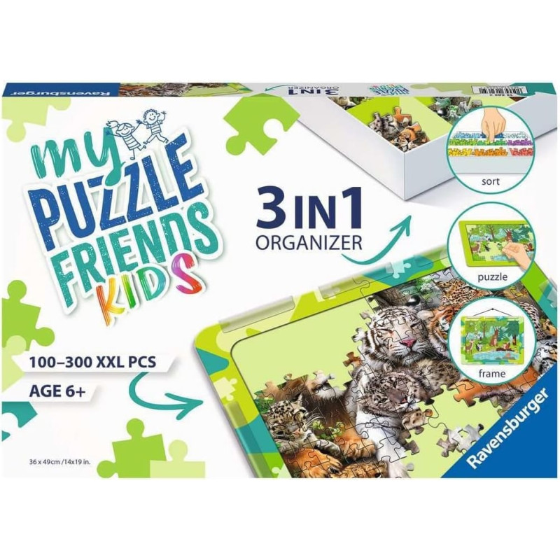 Ravensburger 3-in-1 organiser for children's puzzles Kids, age 6+