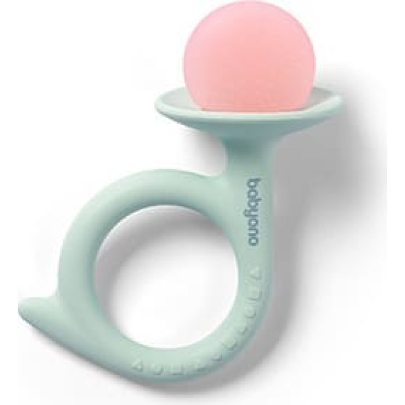 Babyono 1597/01 Silikon-Beißring SNAIL