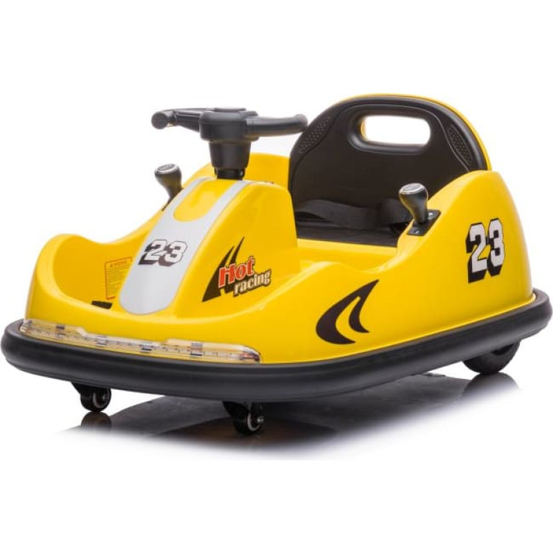 Lean- Kartings ar akumulatoru un pulti GTS1166 yellow (9569)