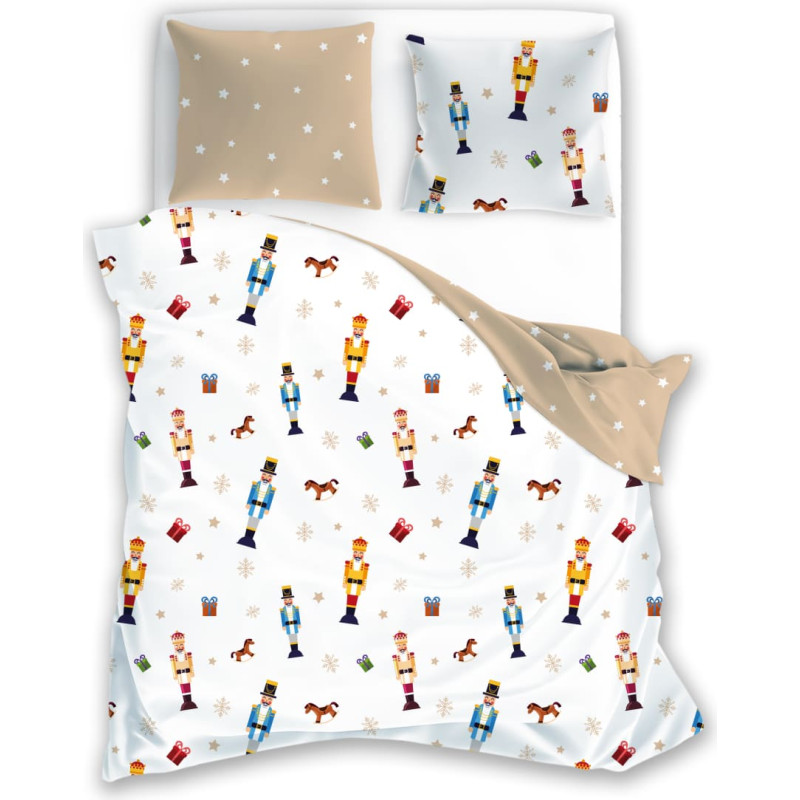 BEDDING SET 140X200+70X90 COTTON. SCANDIC 041