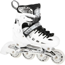 Nils Extreme 4in1 (rull)uisud NILS EXTREME NH10905 LED In-line Skates/Hockey Ice Skates, S (31-34), White/Black