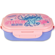 Kids Euroswan - Akcesoria Licencyjne RECTANGULAR LUNCH BOX WITH CUTLERY STITC
