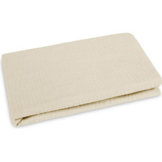 Sensillo BEDSHEET CRUSHED MUSLIN 120X60 BEIGE
