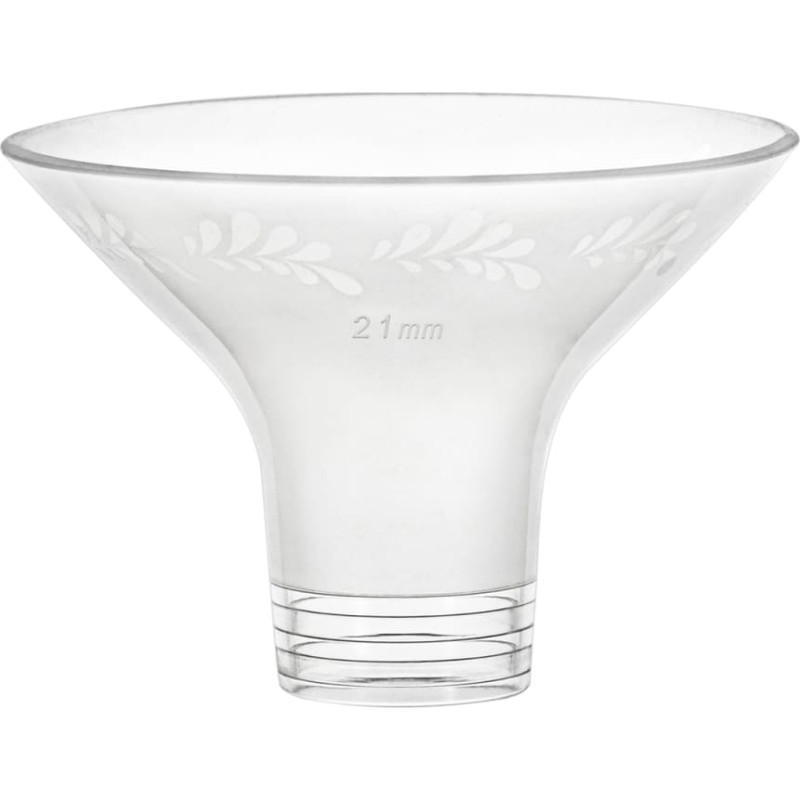 KIKKABOO Ersatz-Silikonbrustaufsatz 21 mm, passend für Milchpumpen Nessa, Caily, Leia Plus