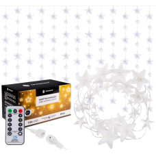 Springos Christmas lights star curtain Springos CL4006 2m