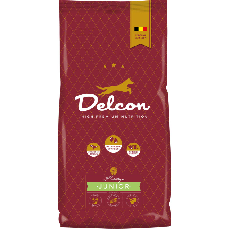 Delcon Food for young dogs JUNIOR / 3 kg