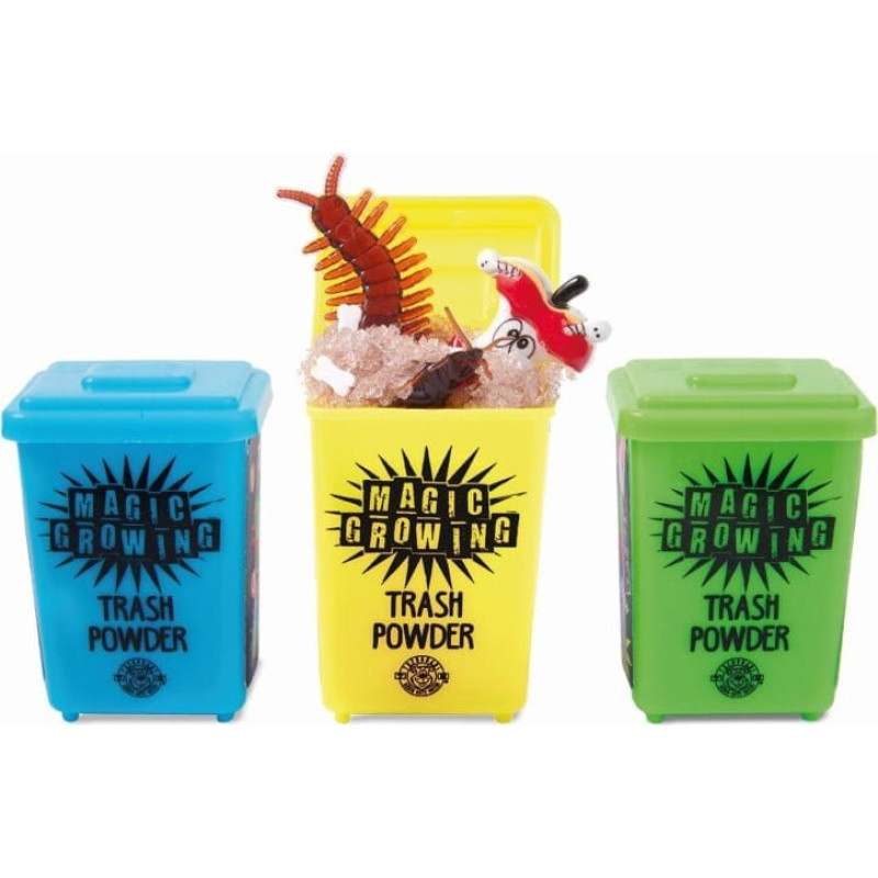 Trendhaus Prank Box - Magic growing powder set (1 set, 3 designs)