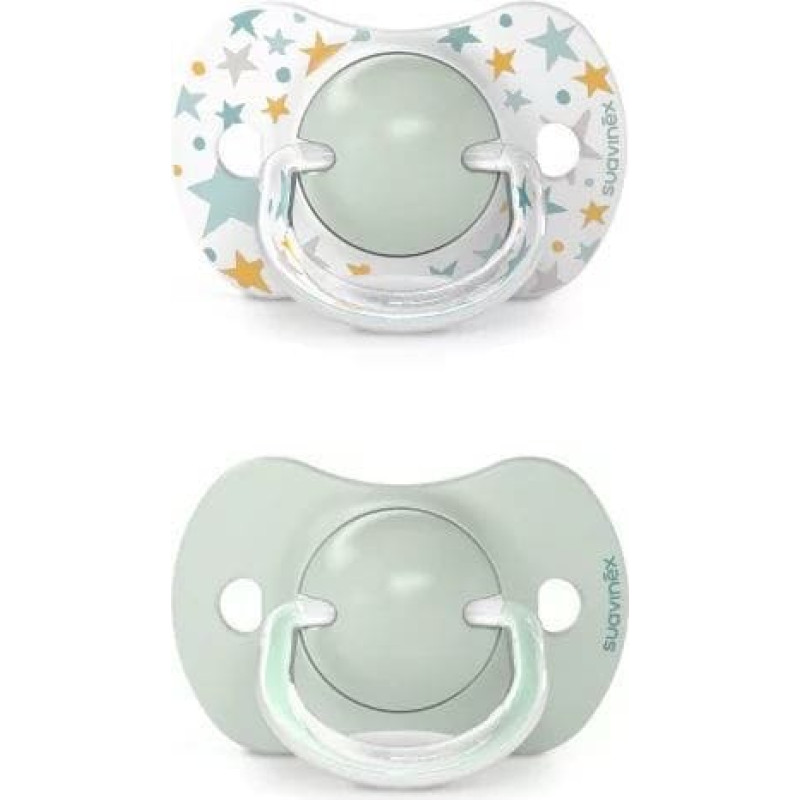 Suavinex 083126 PACIFIER SX PRO 6-18 DREAMS GREEN 308275