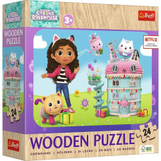 WESOŁA GABBY *24* PUZZLE DREWNIANE