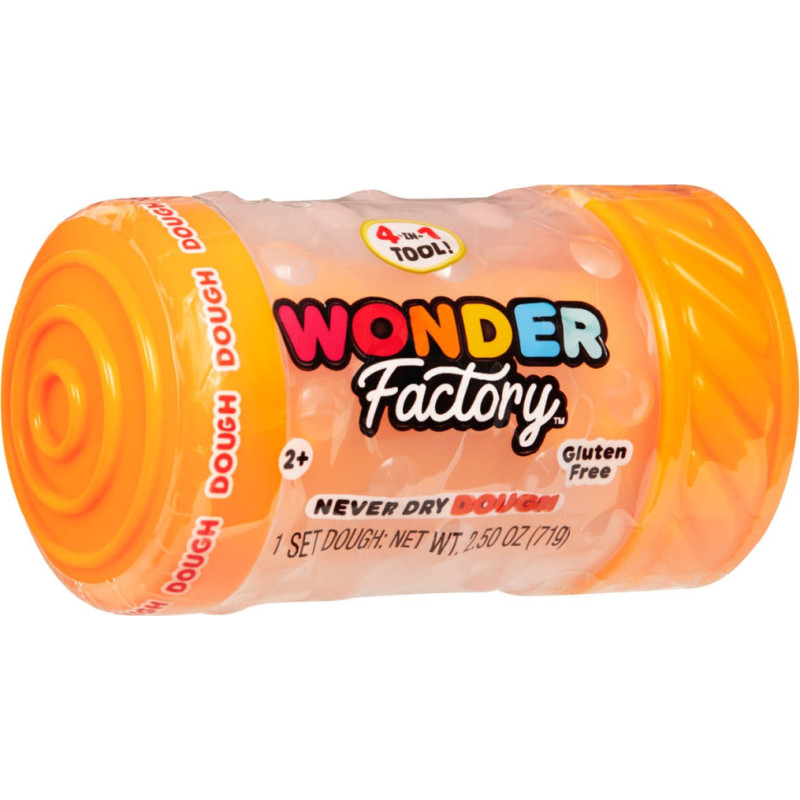 MGA Wonder Factory Never Dry Dough Singles &ndash; Orange 595083