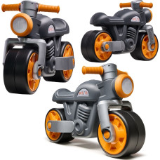 Falk Laufrad-Motorrad Prem1er Retro mit leisen Rädern, schwarz, ab 12 Monaten