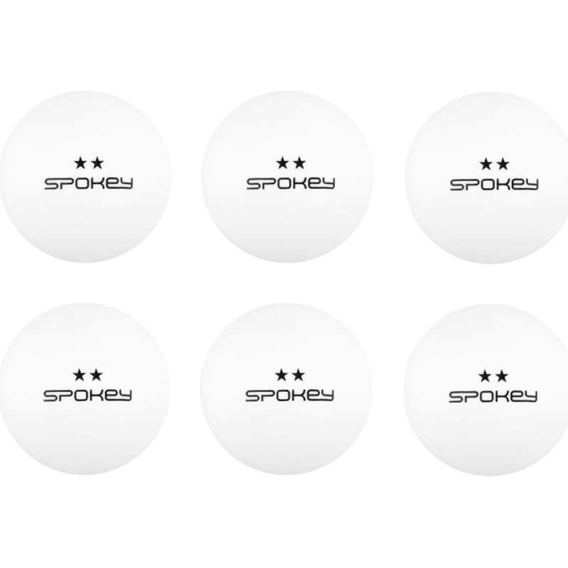 Spokey SKILLED 2 Tischtennisbälle, weiß