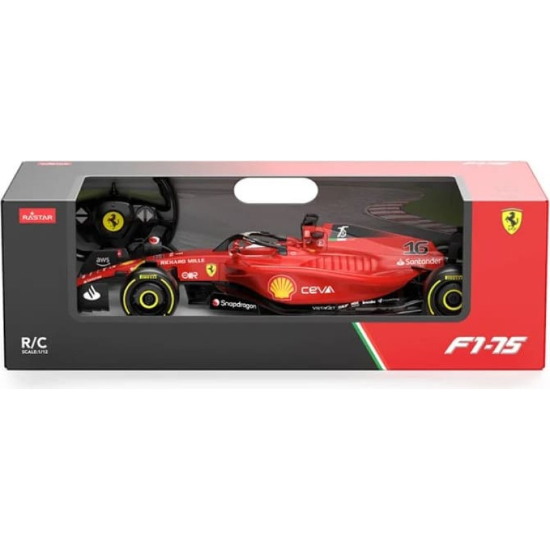 Rastar 1:12 R/C rādiovadāms auto Ferrari F1 75, 99900